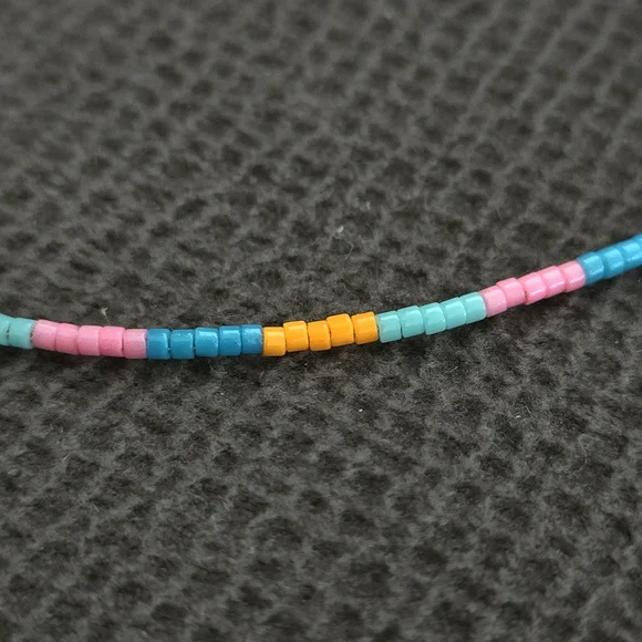 Gorjana "Gigi Stripe" Glass🪟 Bead Necklace - NWT - Picture 6 of 16